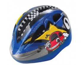 Wag Cars Easy Ride Kids Helmet Small 52-56cm Blue